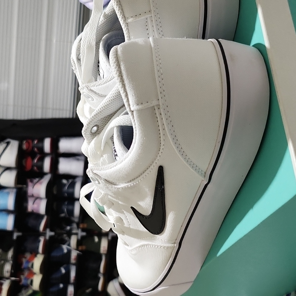 Nike SB White Canvas Sneaker